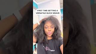 Versatile Quick Weave Hairstyle | Cute Hairstlyes