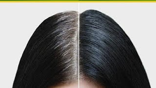 Natural Dye For Black Hair (Indigo And Flaxseed)