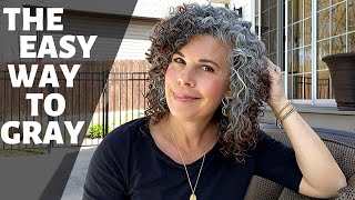 Make Your Transition To Gray Hair Easier ~ Gray Hair Transition Advice