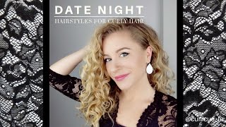 Date Night Hairstyles For Curly Hair