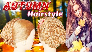 A Beautiful & Easy Hairstyle For Fall Parties
