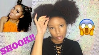 Instagram Baddie Hairstyles | I'M Shook |My Reaction To Natural Hair Trends