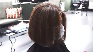 Classic Bob For Fine Hair - Salon Haircut Tutorial