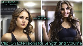 Clip - On Hair Extensions In Mumbai | Get Instant Length & Volume In Minutes