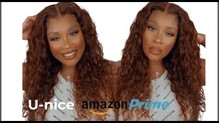 Unice Reddish Brown Water Wave Wigs | It'S Giving The Perfect Eye-Catching Wig Feat. Unice Amaz