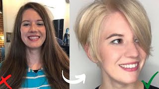 She Wanted A Structured Bob Haircut.....