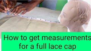 Templates For A Full Lace Cap | How To. Measure Your 360 Cap
