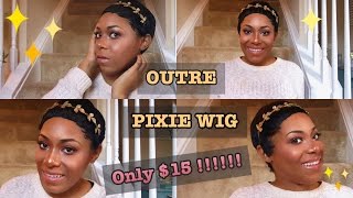 Outre Pixie Wig Review| Only $15!!!!!| Lia Lavon