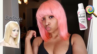 How To Water Color 613 Blonde Bob Wig For Beginners Ft. Superbwigs