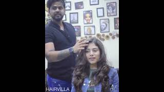 Dark Blonde Ballayage Hair Color In Best Hair Salon In Jalandhar | Mrinaal Hairvilla