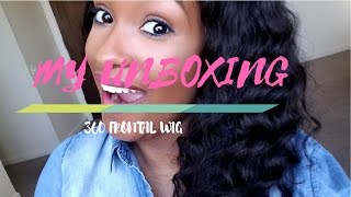 Unboxing My 360 Frontal Wig From Amazon/ Hair Series Pt1