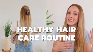 Healthy Hair Care Routine 2020 | How To Keep Your Hair Healthy While Still Using Heat