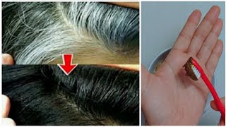 Get Rid Gray Hair Naturally Permanently With Onion !! Gray Hair Natural Dye With Onion Coffee