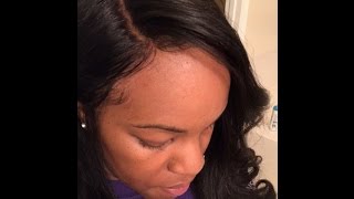 Wach Me Slay My Custom Wig | Hot Glue Gun Install | 360 Frontal/16 Inch Bundles | Alipeal Hair