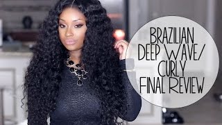 Final Review | Hair Envyous Boutique Brazilian Deep Wave Curly Hair Extensions!