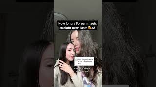 Korean Straight Perm | How Long Does It Last?