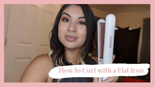 How To Curl With A Flat Iron
