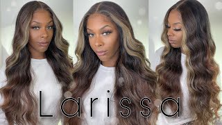 Outre Synthetic Sleeklay Part Lace Front Wig - Larissa | Wig Show & Tell