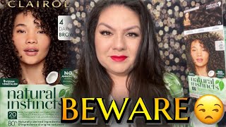 Clairol Natural Instincts Hair Dye, 4 Dark Brown Hair Color Full Review. Does It Cover Gray Hair?