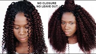 No Closure, No Leave Out- Get Summer Hairstyle- Very Easy  Ft Sassina Hair