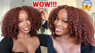 Omg!!This Is My Natural Hair Idc!!New Realistic Lace Front Wig| No Glue, No Gel Ft. Unicehair