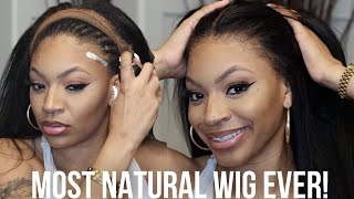 New Kinky Edges Wig The Most Realistic Wig You Ever Saw! New Application Process |Ilikehair