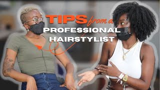 Professional Natural Hair Stylist Interview - This Is What They Said!
