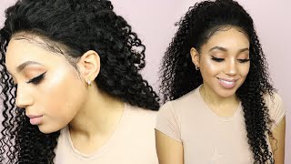 The Tea On This 360 Brazilian Curly Wig | China Lace Wig