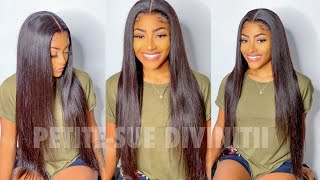 The Best Silky Straight Lace Wig Ft. Nadula Hair  | Petite-Sue Divinitii