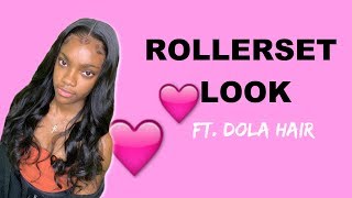 Rollerset Tutorial Ft. Dola Hair