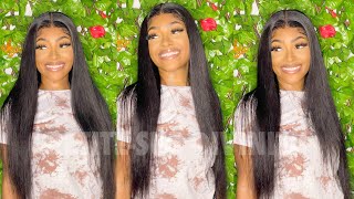 Silky Straight Hd Lace Front Wig Ft. Luvme Hair  | Petite-Sue Divinitii