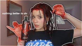 Dyeing My Brown Hair Red W/ Arctic Fox Poison