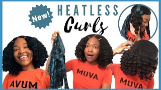 Failed Heatless Curls On Natural Hair!? | Octocurl