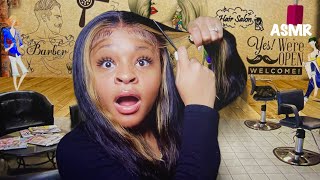 Asmr | When Trying A New Hairstyle Goes Wrong!  Ft. Ossilee Hair!