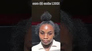Protective Extended Ponytail Install~ No Glue Clip In Pony Look | Protect Natural Hair #Elfinhair