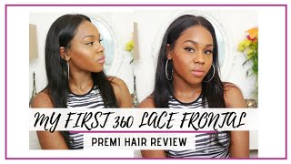 My First 360 Lace Frontal From Premi Hair Uk| Review| Brazilian Remi Body Wave