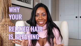 Why Your Hair Is Breaking  - Retain Your Growth | Style Domination By Dominique Baker