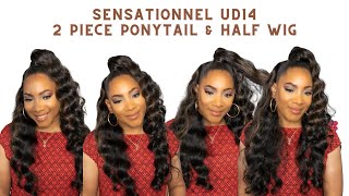 Sensationnel Synthetic Half Wig Instant Up & Down - Ud 14 --/Wigtypes.Com