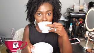How To Get Your Natural Hair To Hang Down? #Thecurlytea