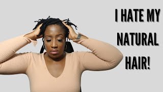 The Truth About Natural Hair: Im Tired Of My 4C Natural Hair! My 16 Year Natural Hair Journey!