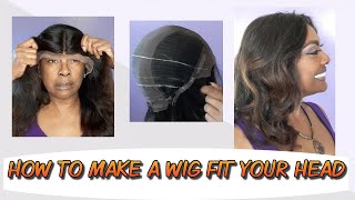 How To Make A Too Big Wig Fit A Small Head