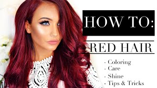  How To: Red Hair - Coloring, Care, Shine, Tips & Tricks