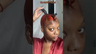 Ginger Ponytail Slayed!Match Color + Extend On Natural Hair | Step By Step Tutorial Ft.#Ulahair
