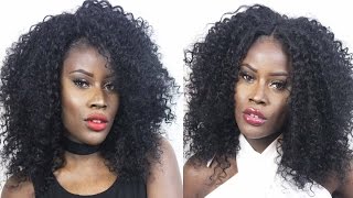Deep Wave Afro Closure Installation (Tutorial) With Multiple Styles - No Leave Out