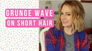 Grunge Waves // Short Hair Style