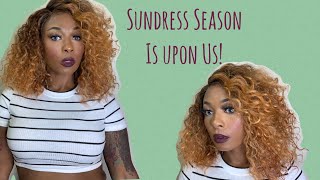 Outre Hd Lace Front Wig Wet N Wavy 5 Deep Parting Leena Ft Samsbeauty!