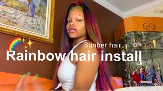 Install Rainbow Hair - Sunber Hair