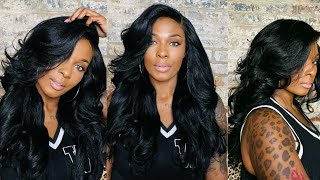 $39 For This?! Outre Melted Hairline Collection Hd Swiss Lace Front Wig Selene