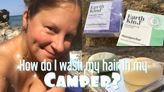 How Do You Wash Your Hair While Camping? #Vanlife #Camper #Rv