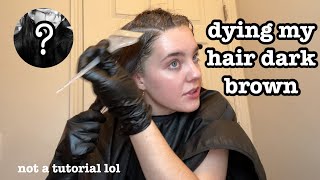 Hangout With Me While I Dye My Hair